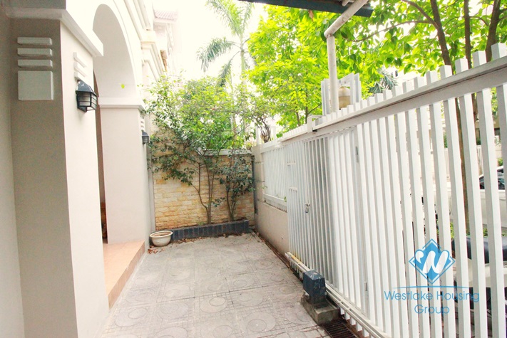 Charming house for rent in T block, Ciputra, Tay Ho, Hanoi